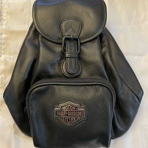 Harley Davidson Genuine Leather Backpack